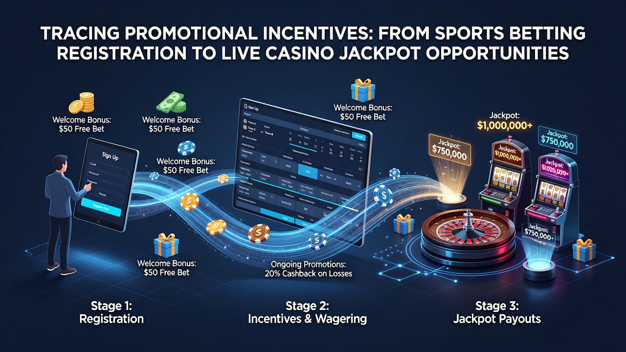 Live casino jackpot interface displayed on a smartphone screen during mobile play